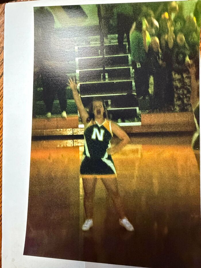 Girlfriend’s Grandma’s Creepy Cheerleading Photo – Spooky Glow Alert