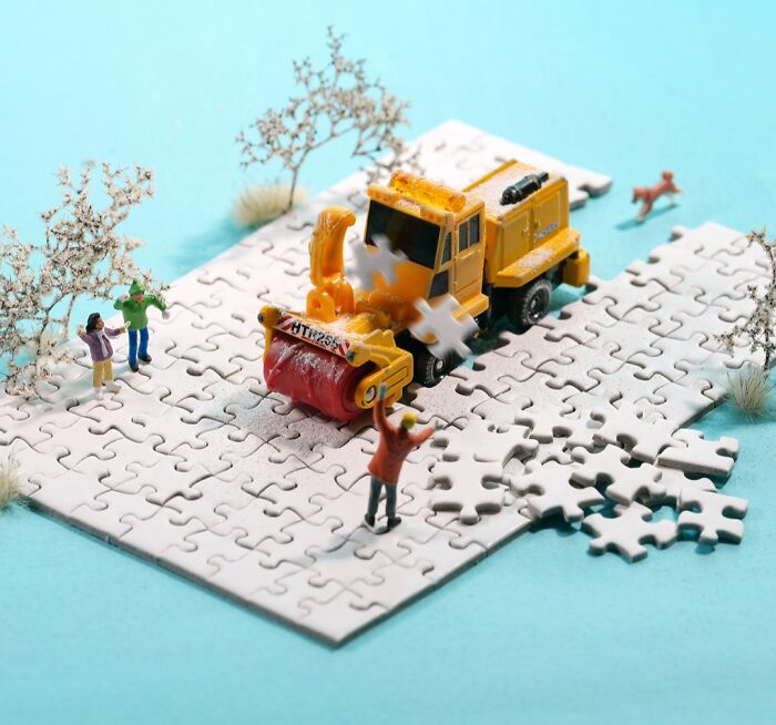 Jig-Snow Puzzle
