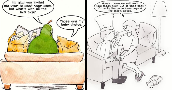 22 Comics That Sneakily Turn Everyday Sayings Into Hilarious Surprises