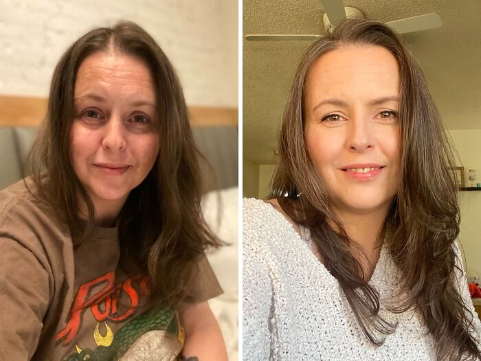 Before: Drained. After: Thriving!