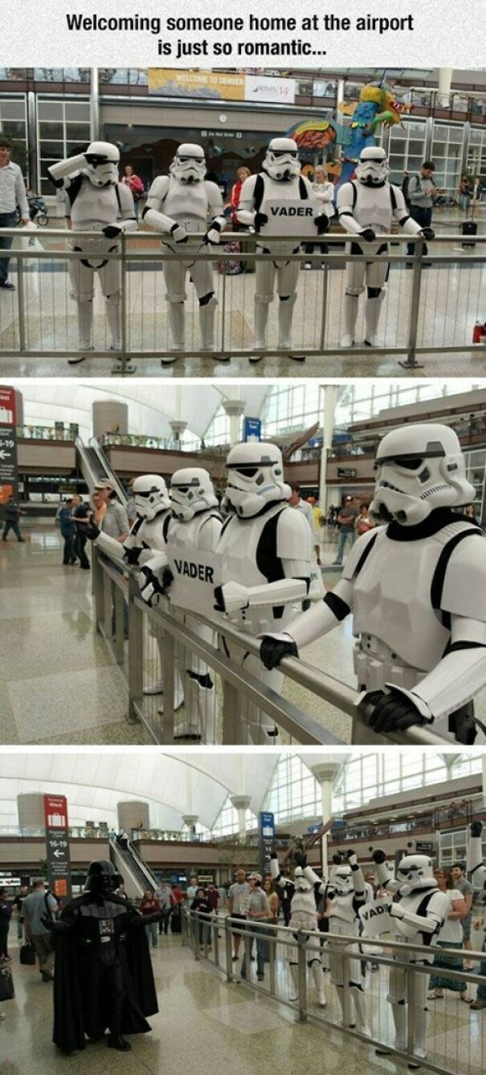 Lord Vader Just Came Home, Apparently