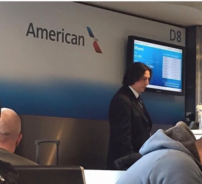 Guess Who’s Working At American Airlines? Yep, Snape!