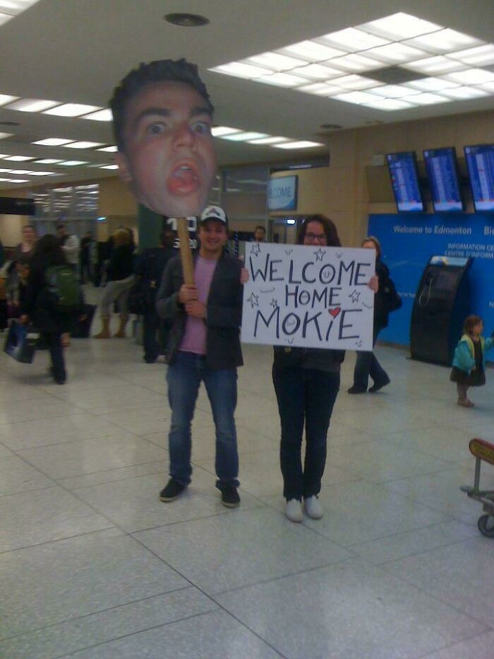 Ultimate Brother Welcome Home Airport Style