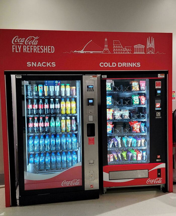 These Vending Machines At Dublin City Airport Are Something Else