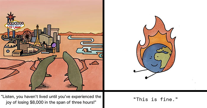Animals Acting Like Drama Queens: 50 Comics That Nail Their Human Problems