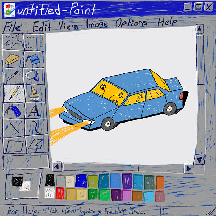 Let's Take a Wild Ride Back to the Glorious Late 90s and Early 2000s with These 28 Paintings!