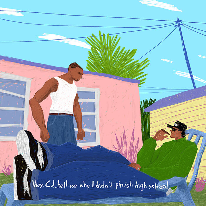 Let's Take a Wild Ride Back to the Glorious Late 90s and Early 2000s with These 28 Paintings!