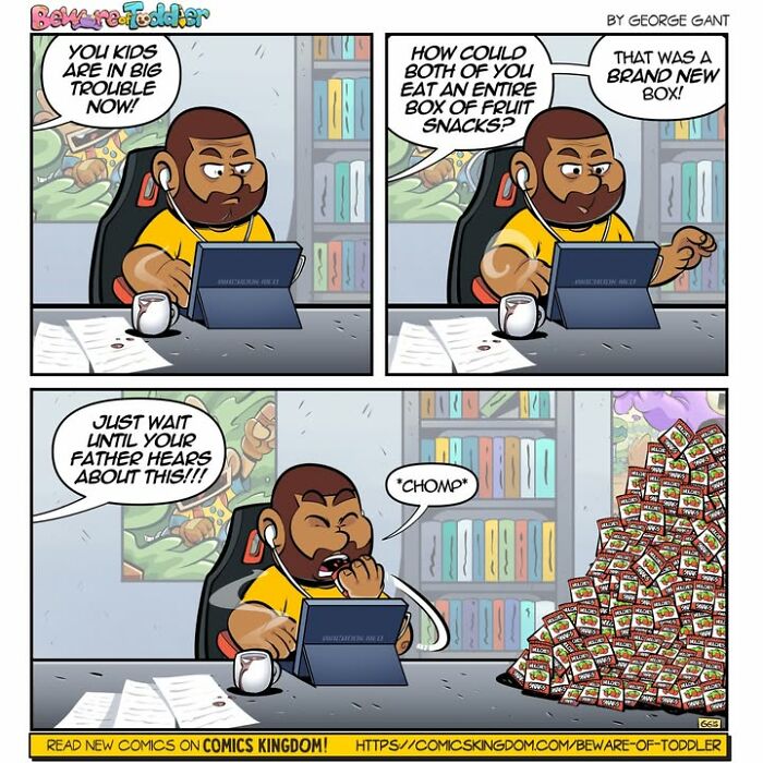 This Dad vs. Toddler: 30 Comics That Show Total Chaos and Cuteness
