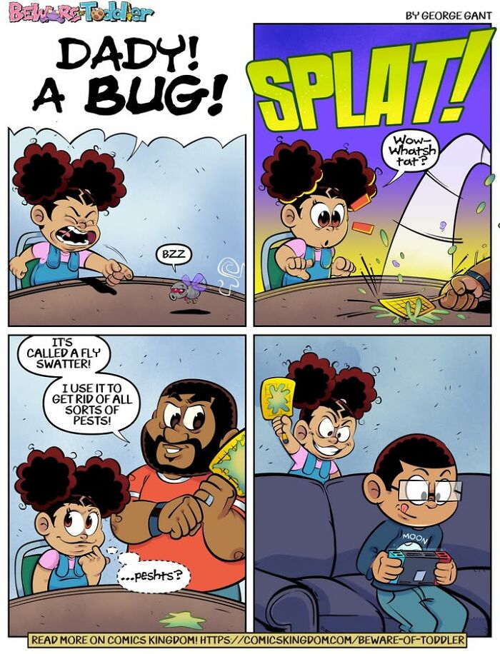 This Dad vs. Toddler: 30 Comics That Show Total Chaos and Cuteness