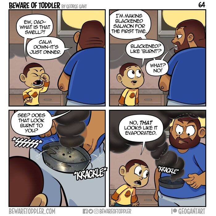 This Dad vs. Toddler: 30 Comics That Show Total Chaos and Cuteness