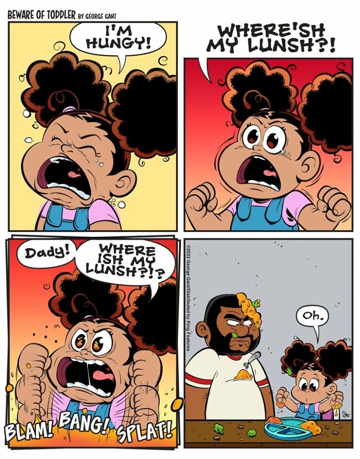 This Dad vs. Toddler: 30 Comics That Show Total Chaos and Cuteness