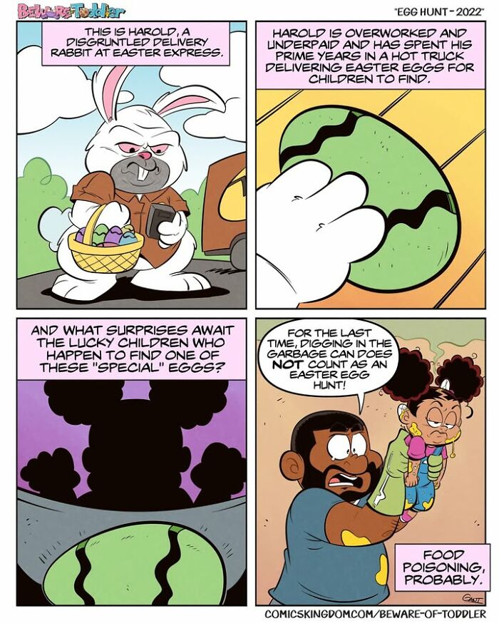This Dad vs. Toddler: 30 Comics That Show Total Chaos and Cuteness