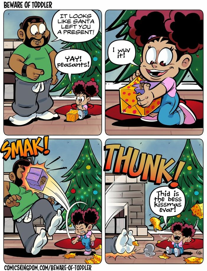 This Dad vs. Toddler: 30 Comics That Show Total Chaos and Cuteness