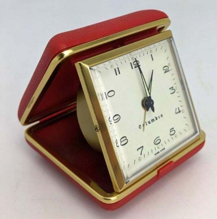 Foldaway Travel Clocks: Compact Then, Cool Now