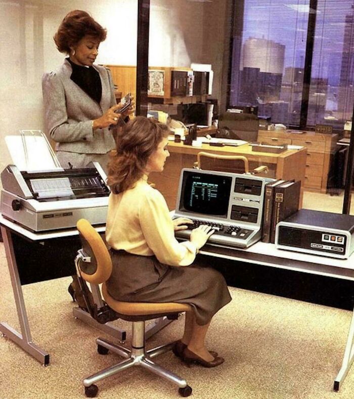 Office Tech Vibes: 1980s Edition