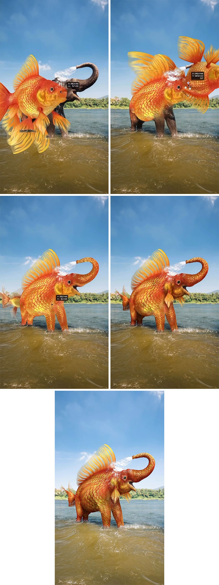 Goldphant: The Shiny Elephant