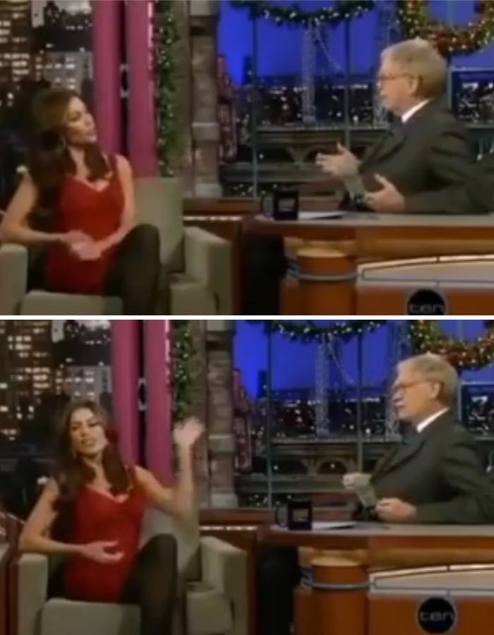 Sofía Vergara X David Letterman