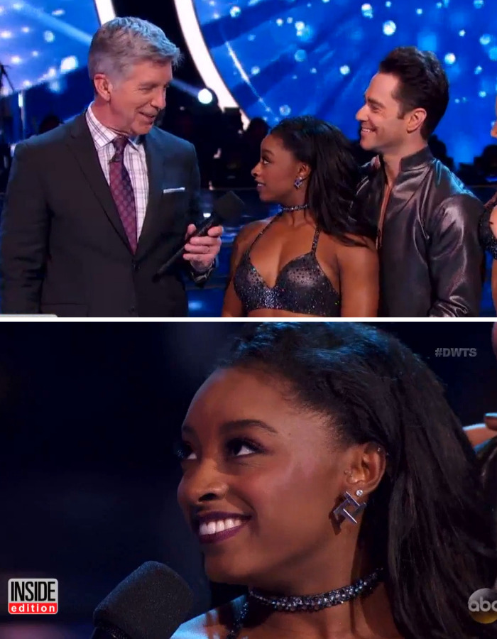 Simone Biles X Tom Bergeron