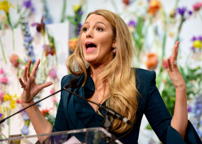 Blake Lively X Red Carpet Reporter