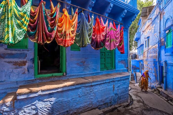 Blue City Sarees And Strolls By Saurabh Sirohiya