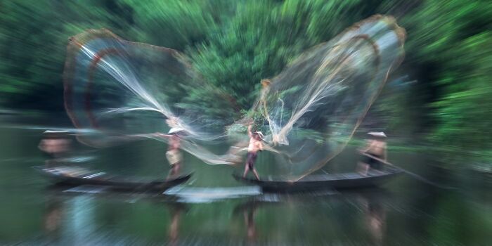 Fishing Nets Like Wings By Yoshiki Nakamura