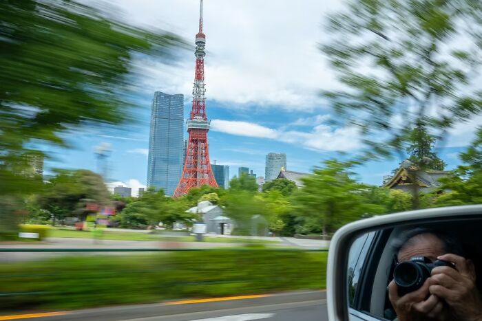 Tokyo Tower City Lights By Yoshiki Nakamura
