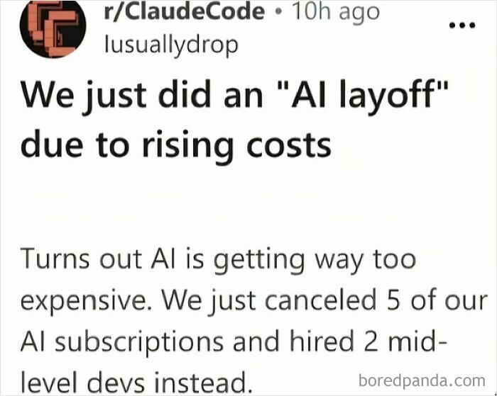 Oops, We Just Did A Layoff