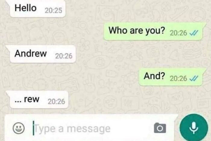 The Mysterious '...rew'