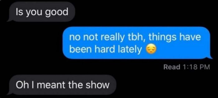 Yikes! What A Text