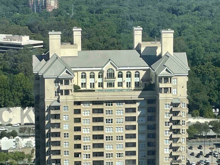Who Thought Putting a McMansion On Top Of An Apartment Was A Good Idea?