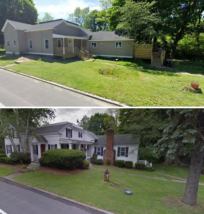 They Tore Apart A Greek Revival And Call It A McMansion