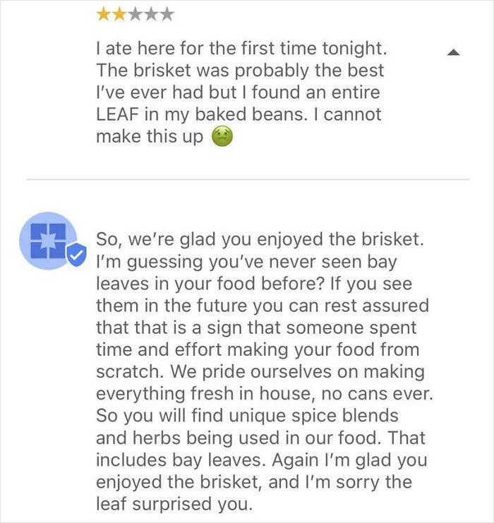 Bad Review? More Like What Happened?!