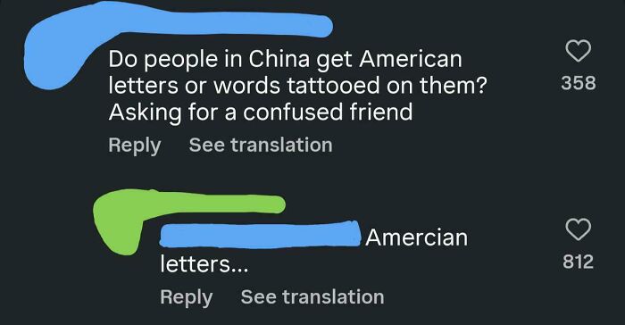 Do People in China Get Tattoos of Random American Words?