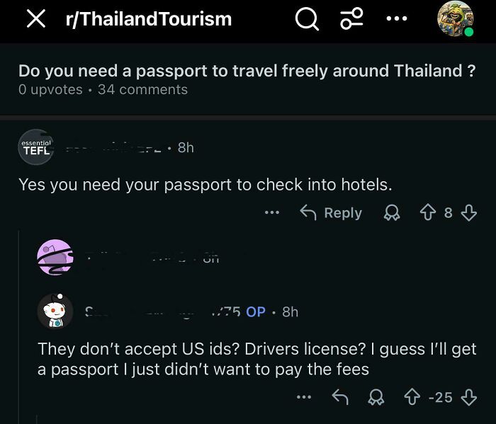 US Military Guy Thinks Local ID Works Overseas? Nice Try!