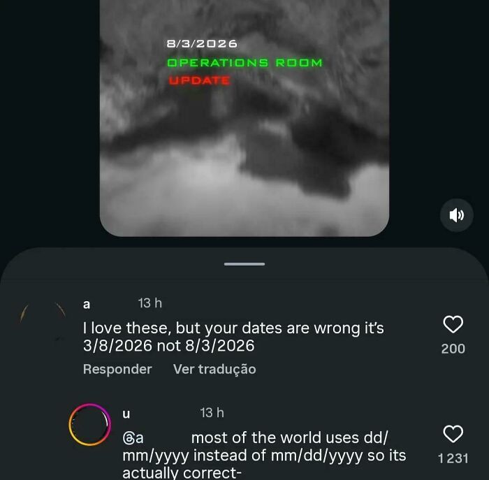 Your Dates Are All Wrong! 3/8/2026, Not 8/3/3026