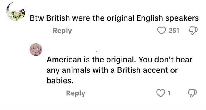 No Animals Speak With a British Accent? Hmm...