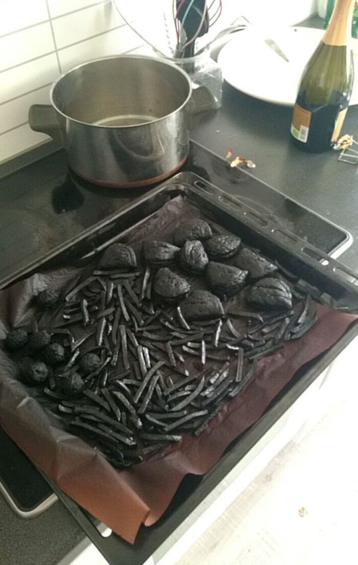 Oops, Forgot Lunch In The Oven