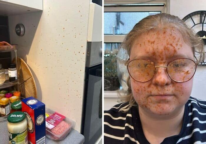 Canned Curry Sauce Went Off Like A Firework