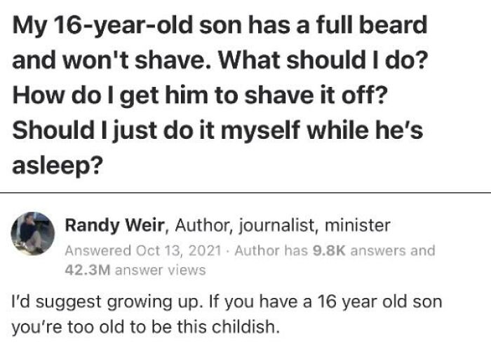 Quora's Parenting Gems Are Something Else