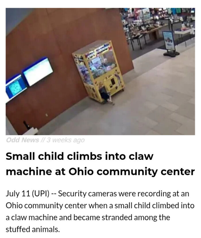 And How, Pray Tell, Did You Lose Your Kid Again?