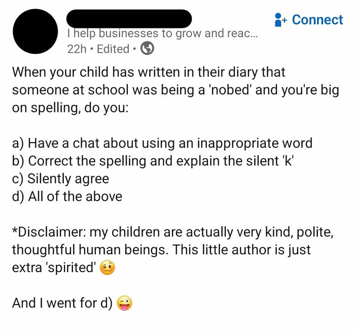 Spellchecking Your Kid’s Diary for Internet Fame