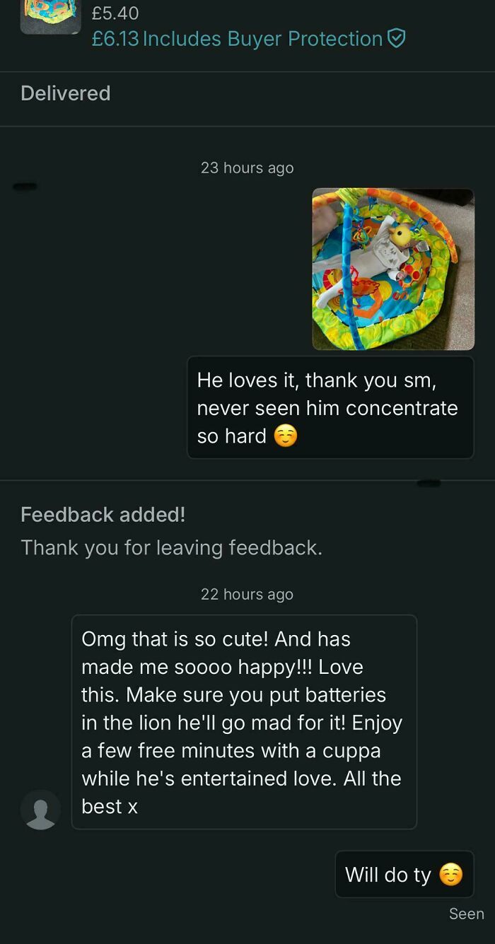 Thank You To All The Sellers With Quality Baby Items