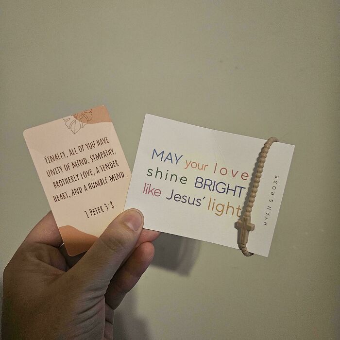 My Orders Keep Showing Up With Bible Verses (And Extras)