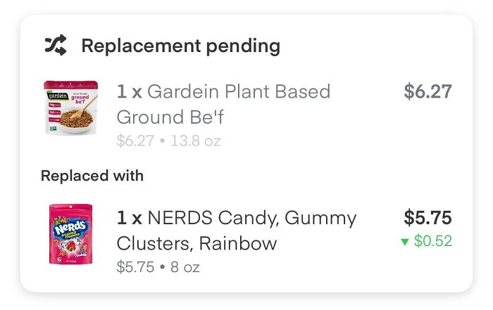 When Your Instacart Shopper Gets a Little... Creative