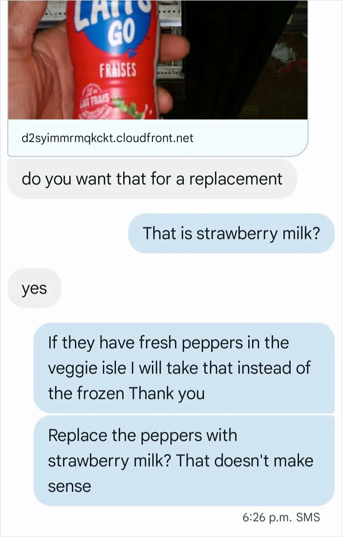 When Your Instacart Shopper Gets a Little... Creative