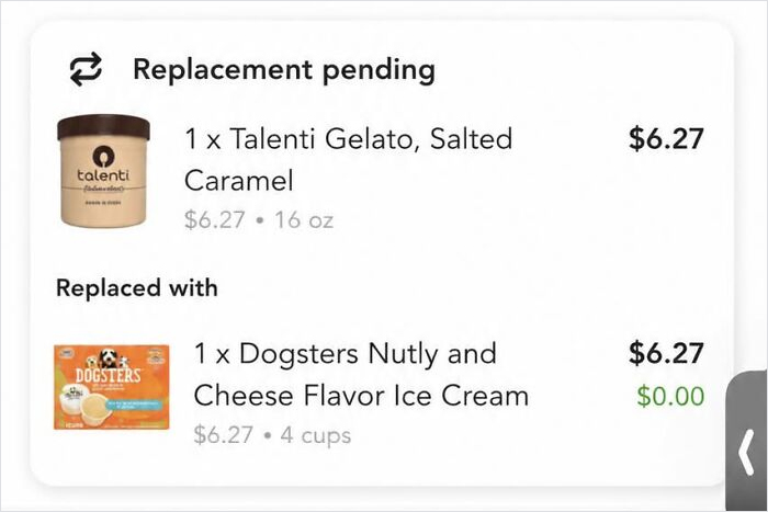 When Your Instacart Shopper Gets a Little... Creative
