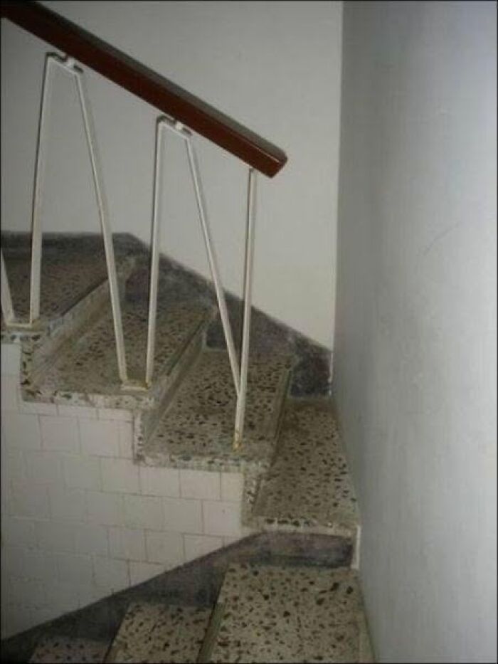 Get Really Thin to Use These Stairs!