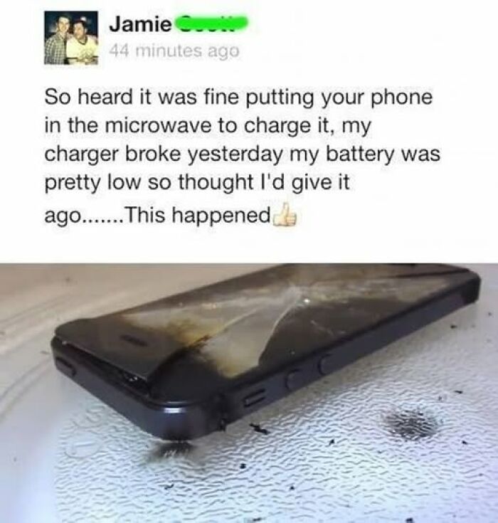 Oh Jamie... Really?