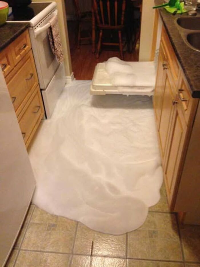 Washing Machine Mishap? Not Quite the Same!