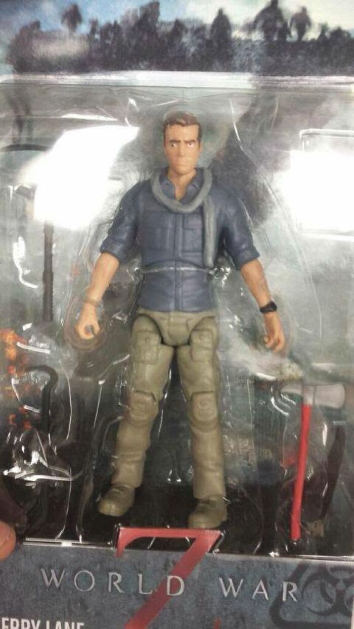 Brad Pitt with Googly Eyes? Yes, Please!